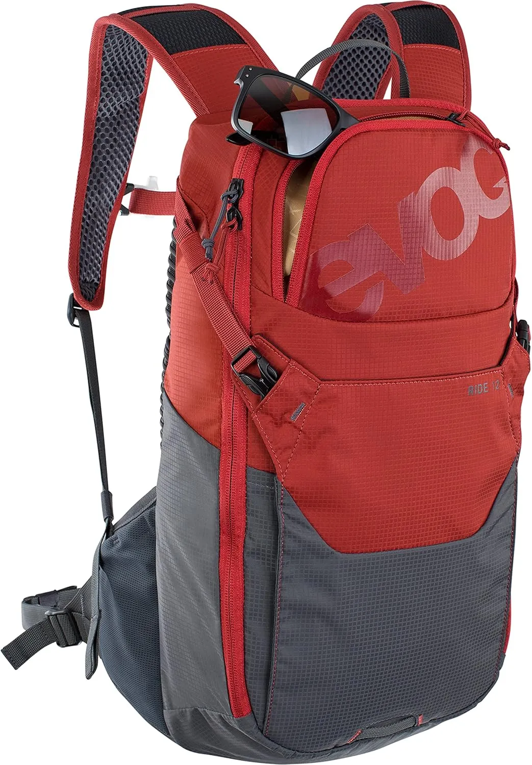 Evoc Ride 12, Chilli Red/Carbon Grey, 12L 2L