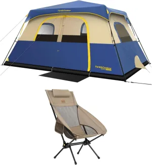 FanttikOutdoor Zeta L8 Max Camping Chari &Zeta C8 Pro Camping Tent