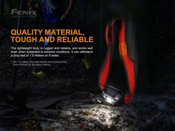 FENIX HL18R-T XP-G3 S3 USB rechargeable headlamp (Black)