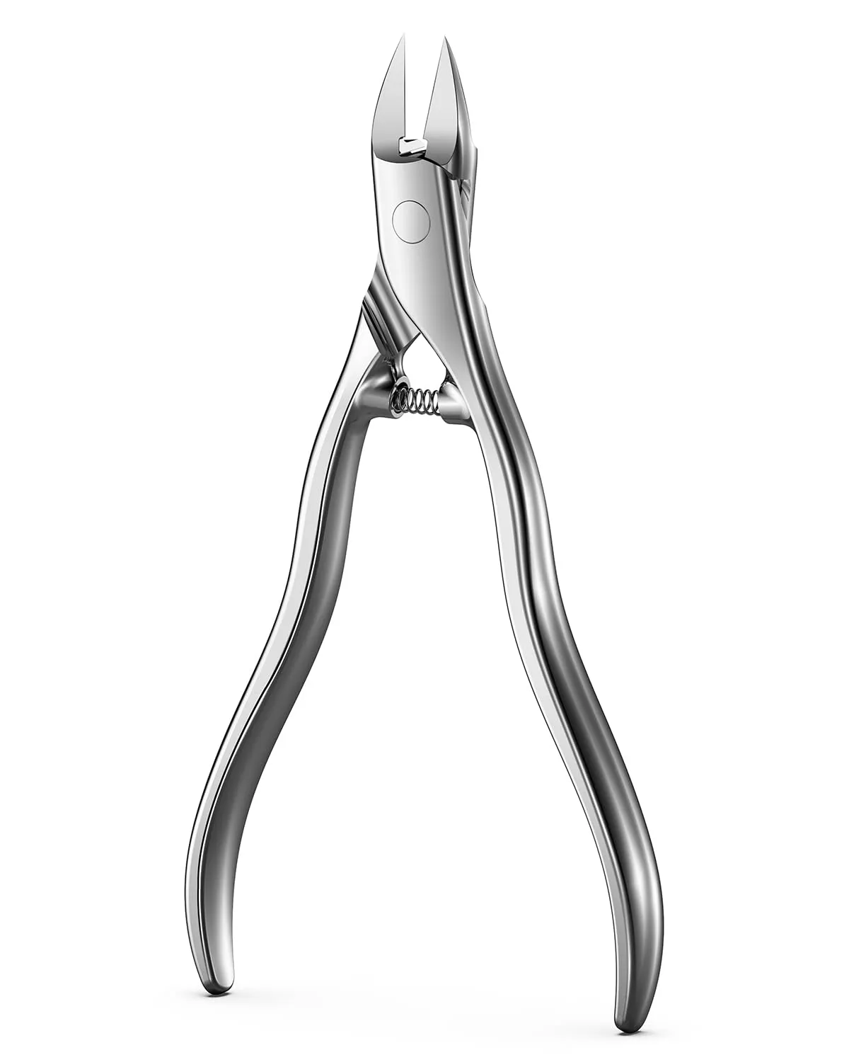 FERYES Podiatrist Straight Blade Toenail Clippers for Seniors - 4.4inch Stainless Steel Long Handle Toe Nail Clippers, Precision Trimming for Thick & Ingrown Nails