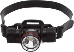 flexman LED Rechargeable Headlamp, 1500LM 5 Gear Lighting Modes Yellow Light Diving Head Lamp, IPX8 Waterproof Underwater 80M Depth Headlight for Fishing Swimming Camping