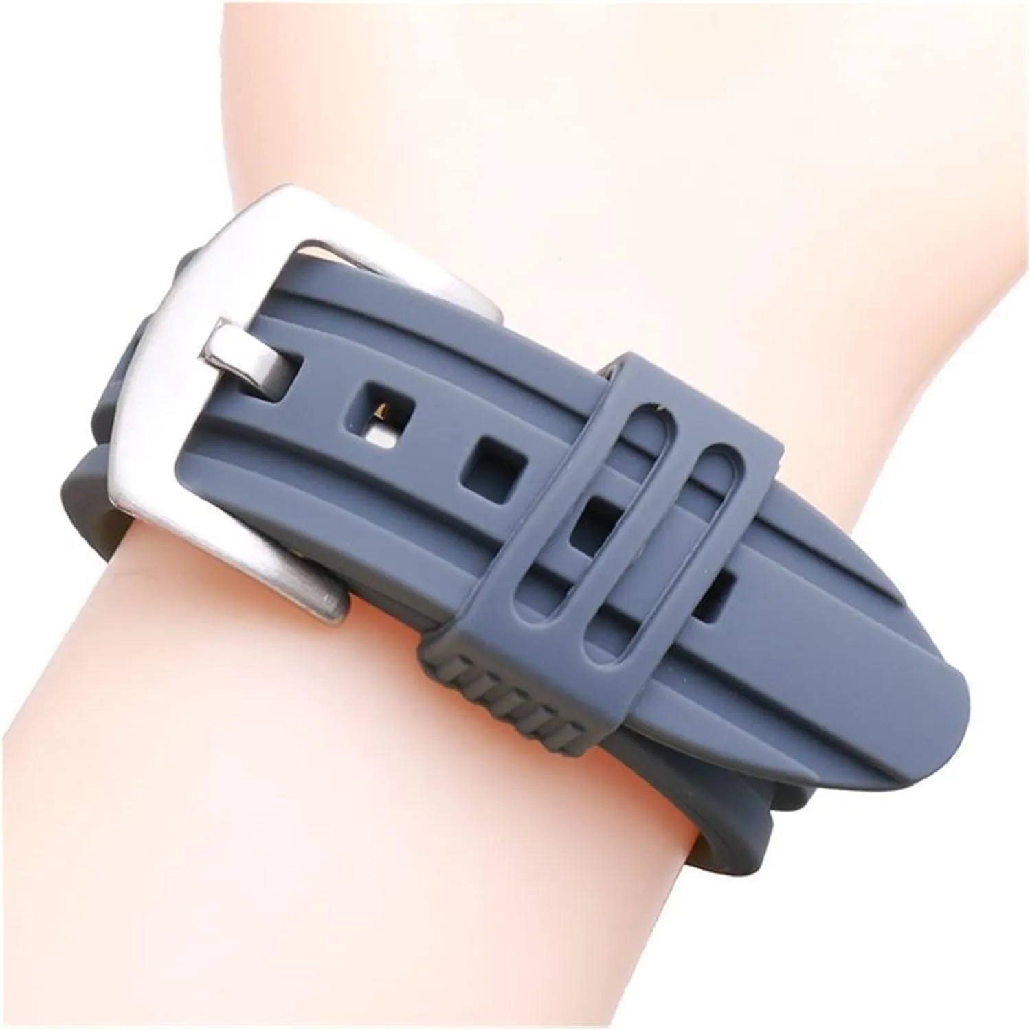 Fluorine Rubber Watch Strap Watchbands Waterproof Wristband Arrival Band