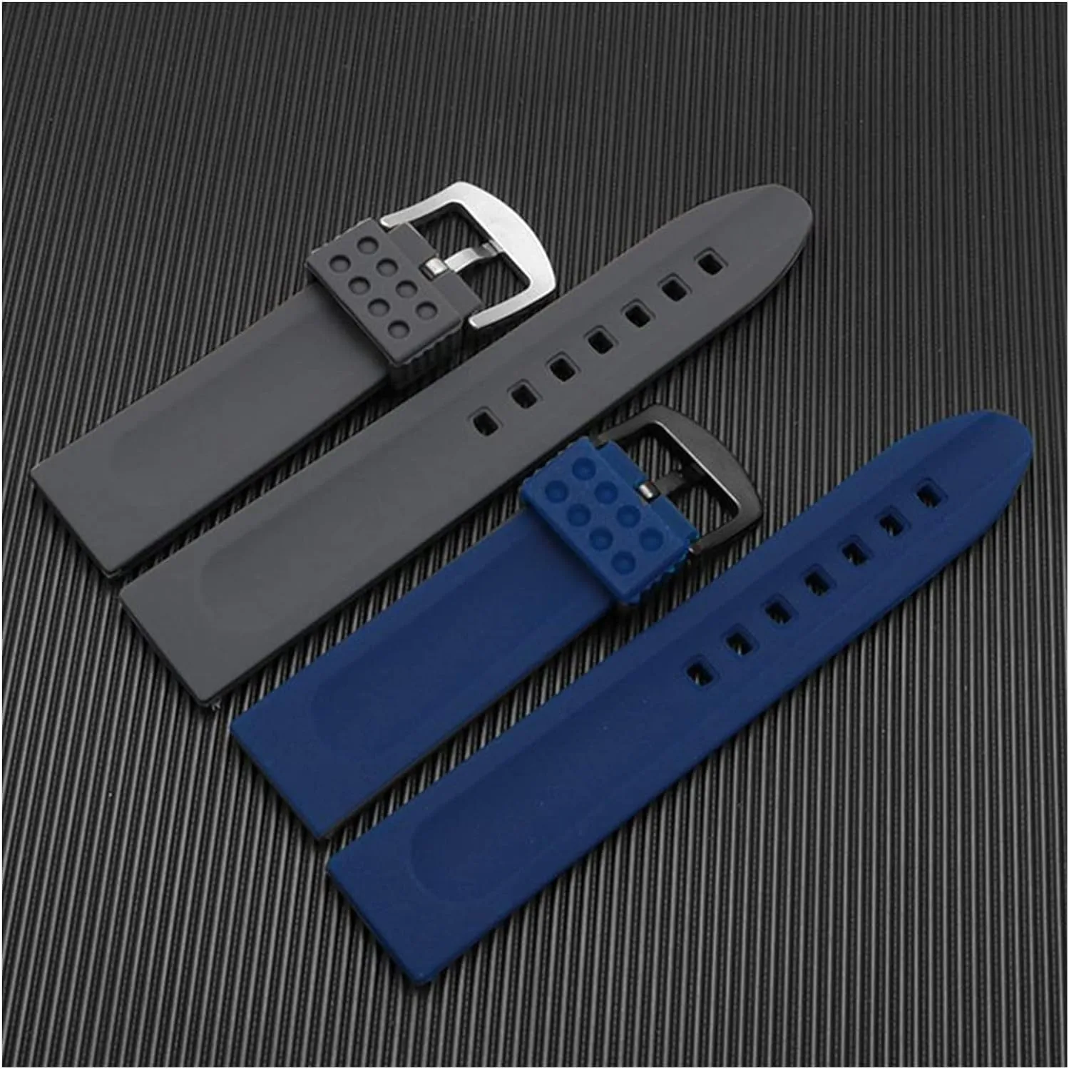 Fluorine Rubber Watch Strap Watchbands Waterproof Wristband Arrival Band