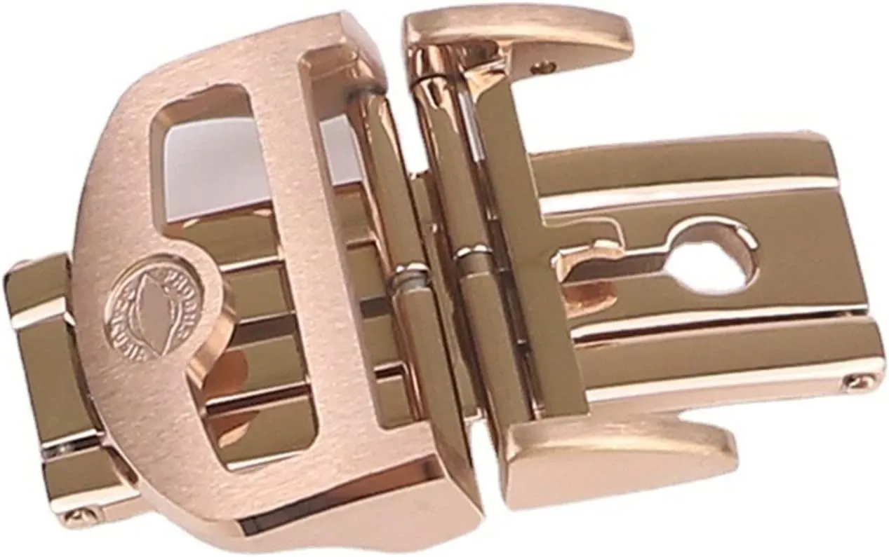 For IWC strap buckle 316L stainless steel folding buckle 18mm Watch Buckle