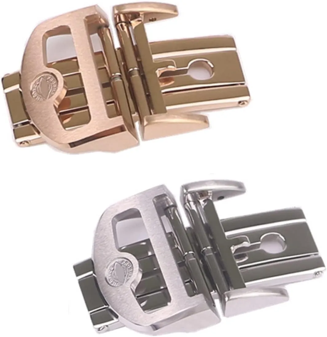 For IWC strap buckle 316L stainless steel folding buckle 18mm Watch Buckle