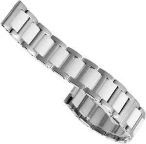 For Women Man Ceramic Bracelet Stainless Steel Combination watchband Strap Fashion Watch Band Wristwatch