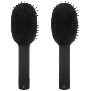 FRCOLOR 2pcs Hair Comb Box Storage Box Roller Comb Hair Brush Multifunction Plastic Storage for Money, Jewelry, Small Items