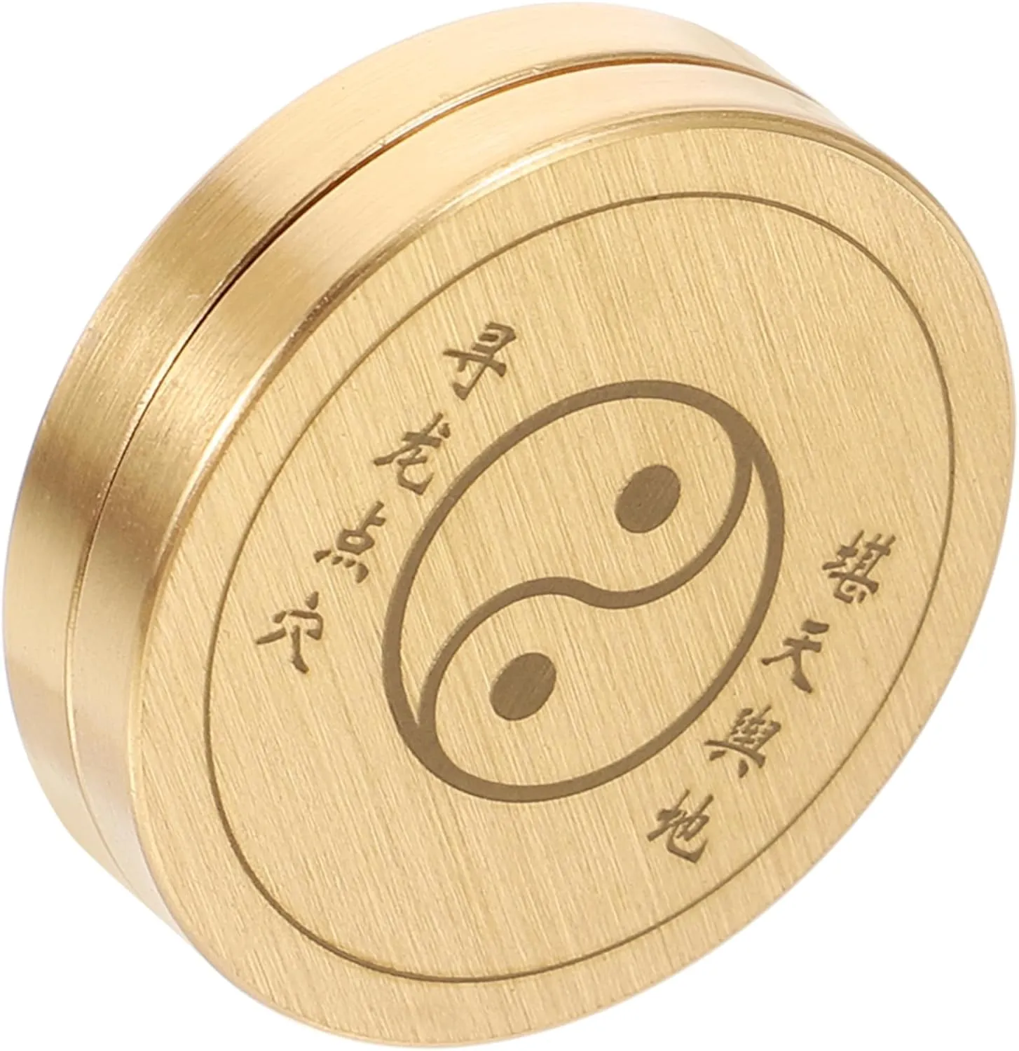 GALPADA Ancient Chinese Compass Crafted from Pure Copper Compact Size for for Outdoor Enthusiasts