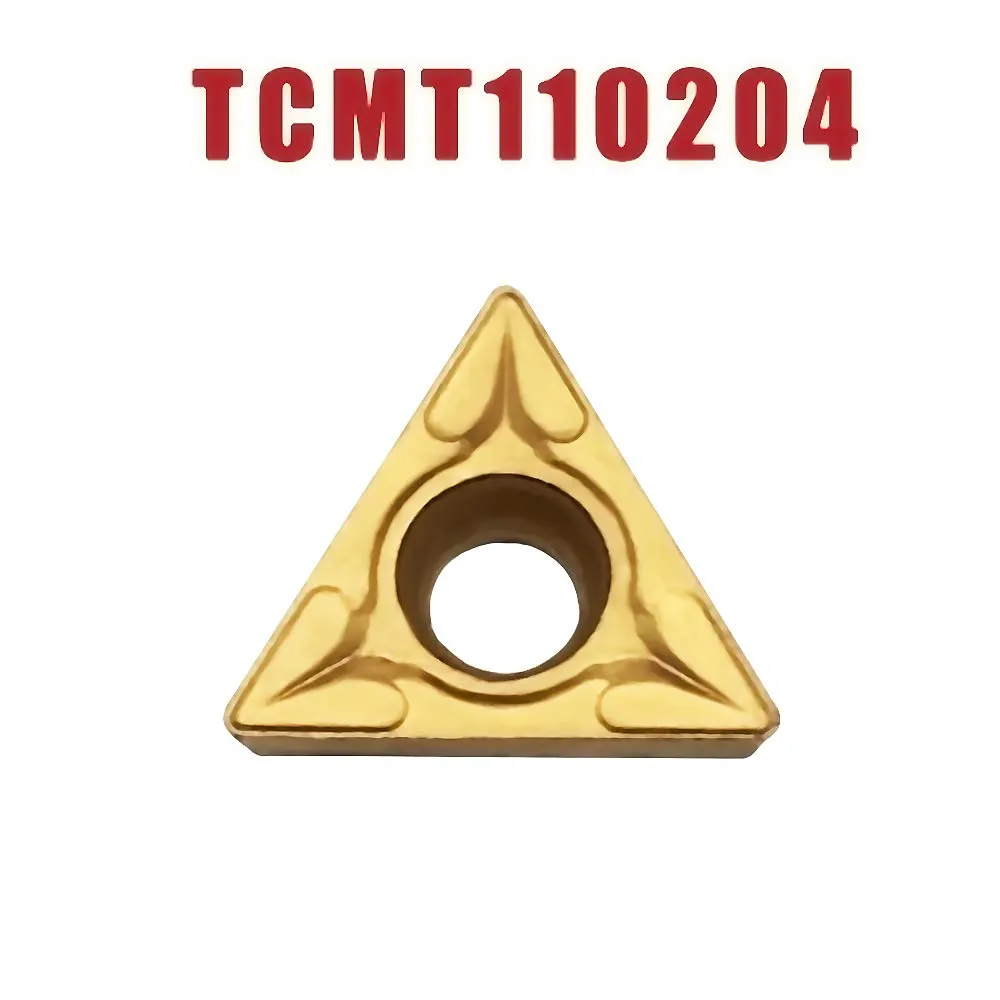 GBJ 20pcs TCMT21.51 Turning Inserts TCMT110204 TCMT21.51 Carbide Inserts TCMT Insert S08K/S10K/S12M-STFCR11 1/3" 3/8" 1/2" 91° Turning Holder Boring Bars (20 pcs TCMT21.51 Inserts)