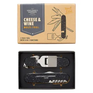 GENTLEMENS HARDWARE CHEESE AND WINE MULTI TOOL