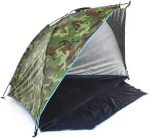 GeRRiT Quick Opening Pop Up Tent Beach Awning Sun Shelter Half-Open Waterproof Tent Shade Ultralight for Outdoor Camping Fishing Picnic Park, Camouflage