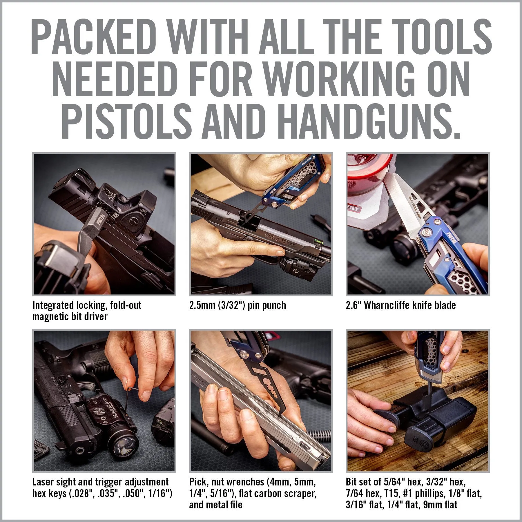 Gun Tool Amp® - Pistol