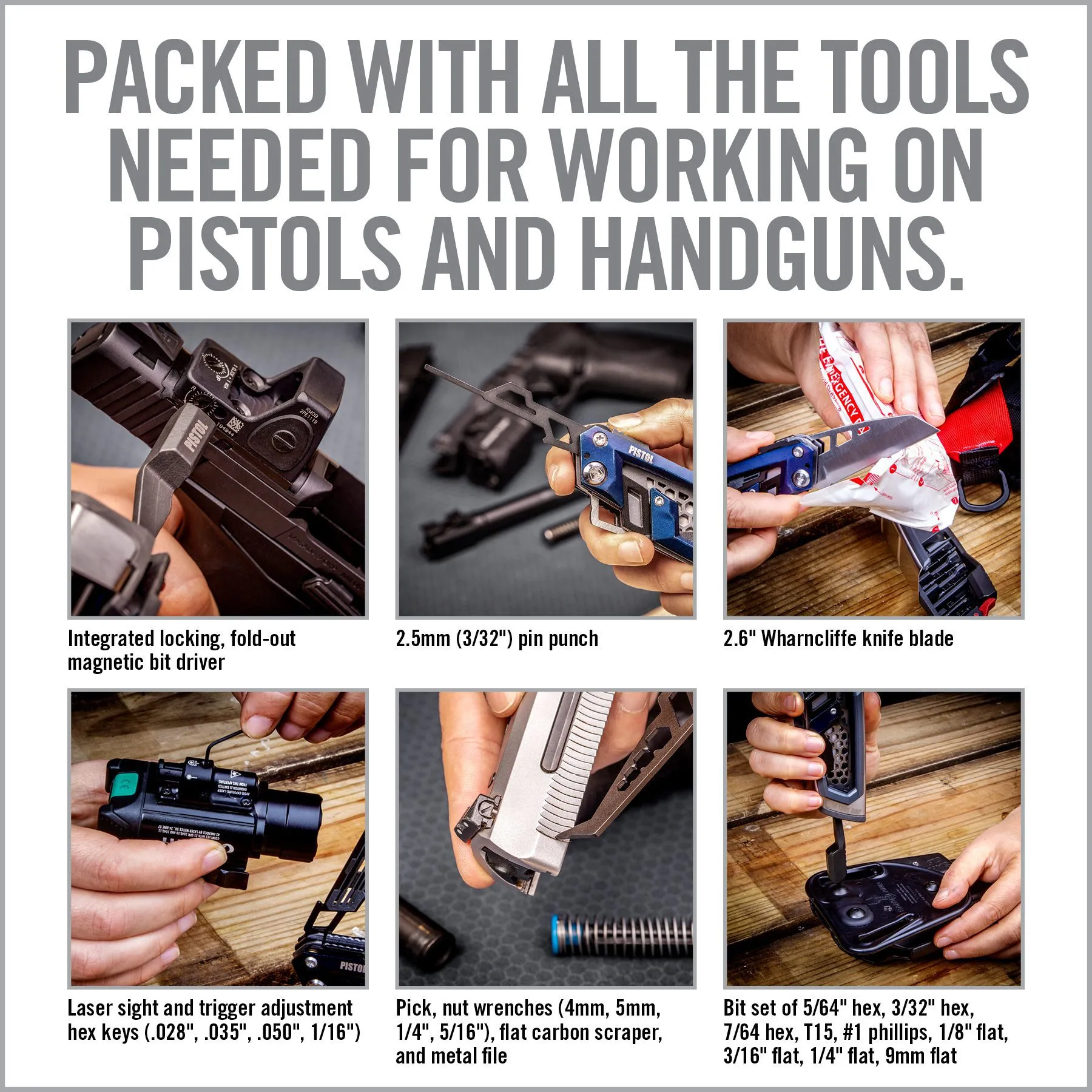 Gun Tool Amp® - Pistol