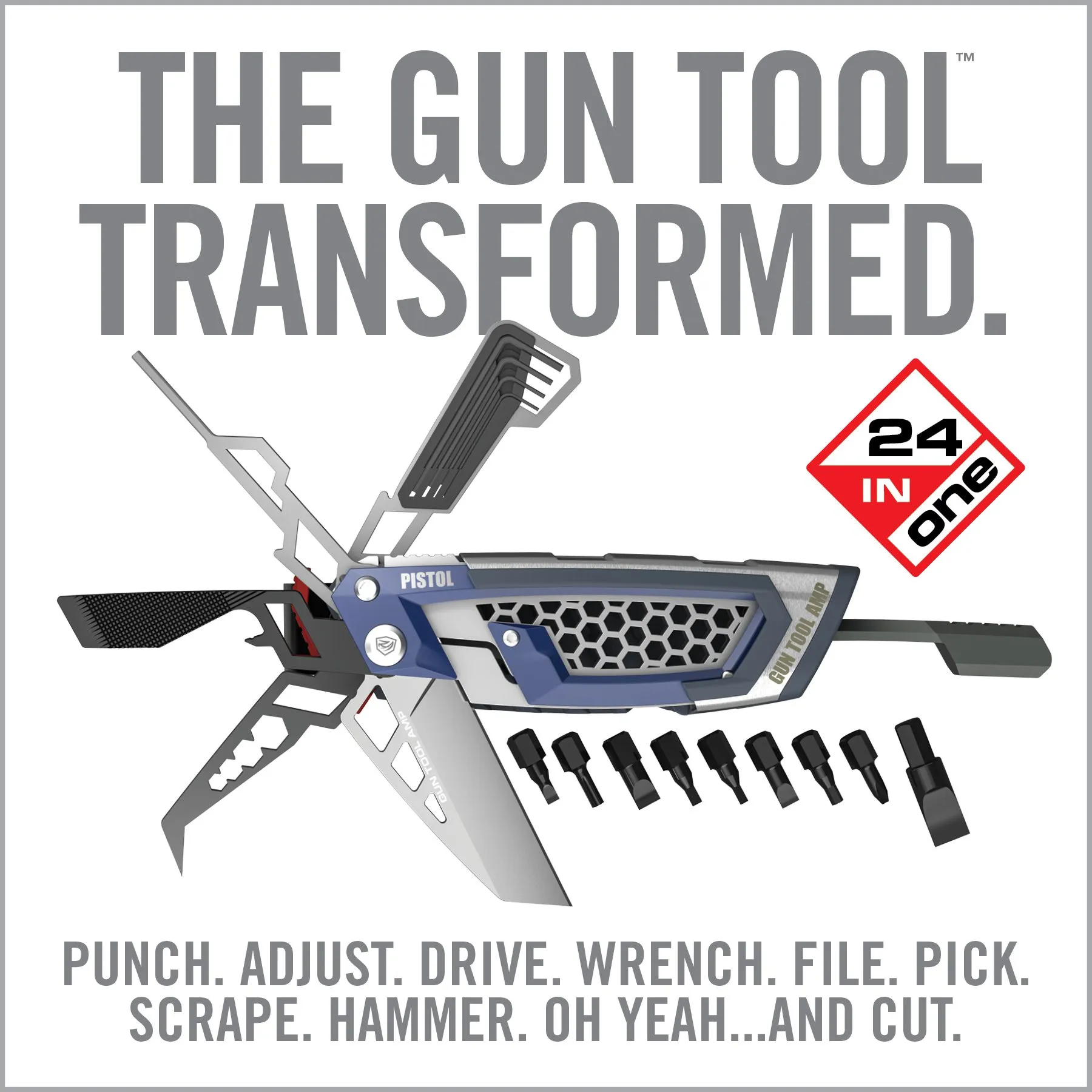 Gun Tool Amp® - Pistol