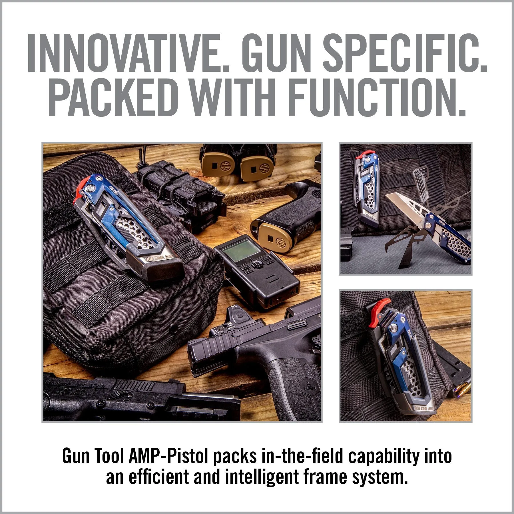 Gun Tool Amp® - Pistol