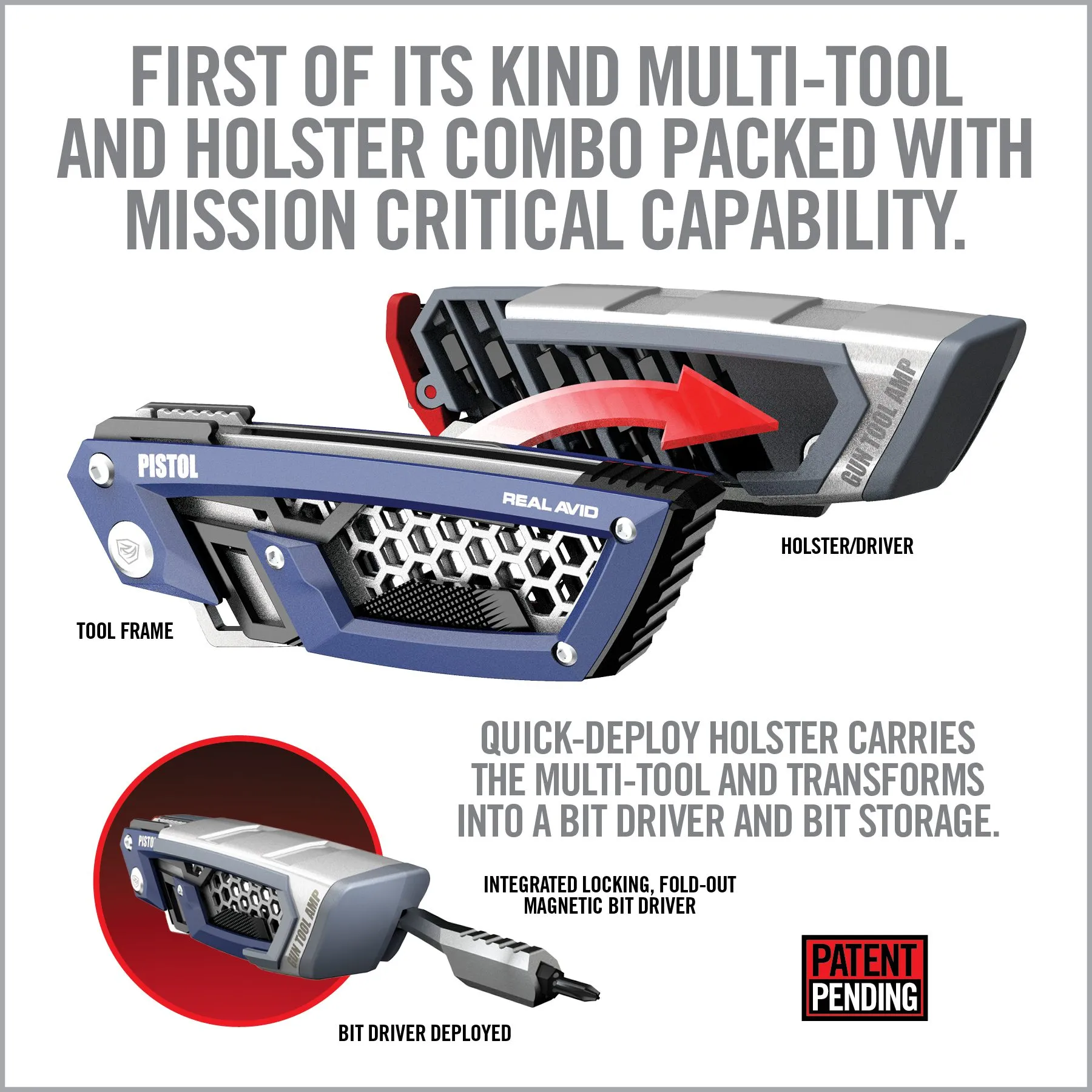 Gun Tool Amp® - Pistol