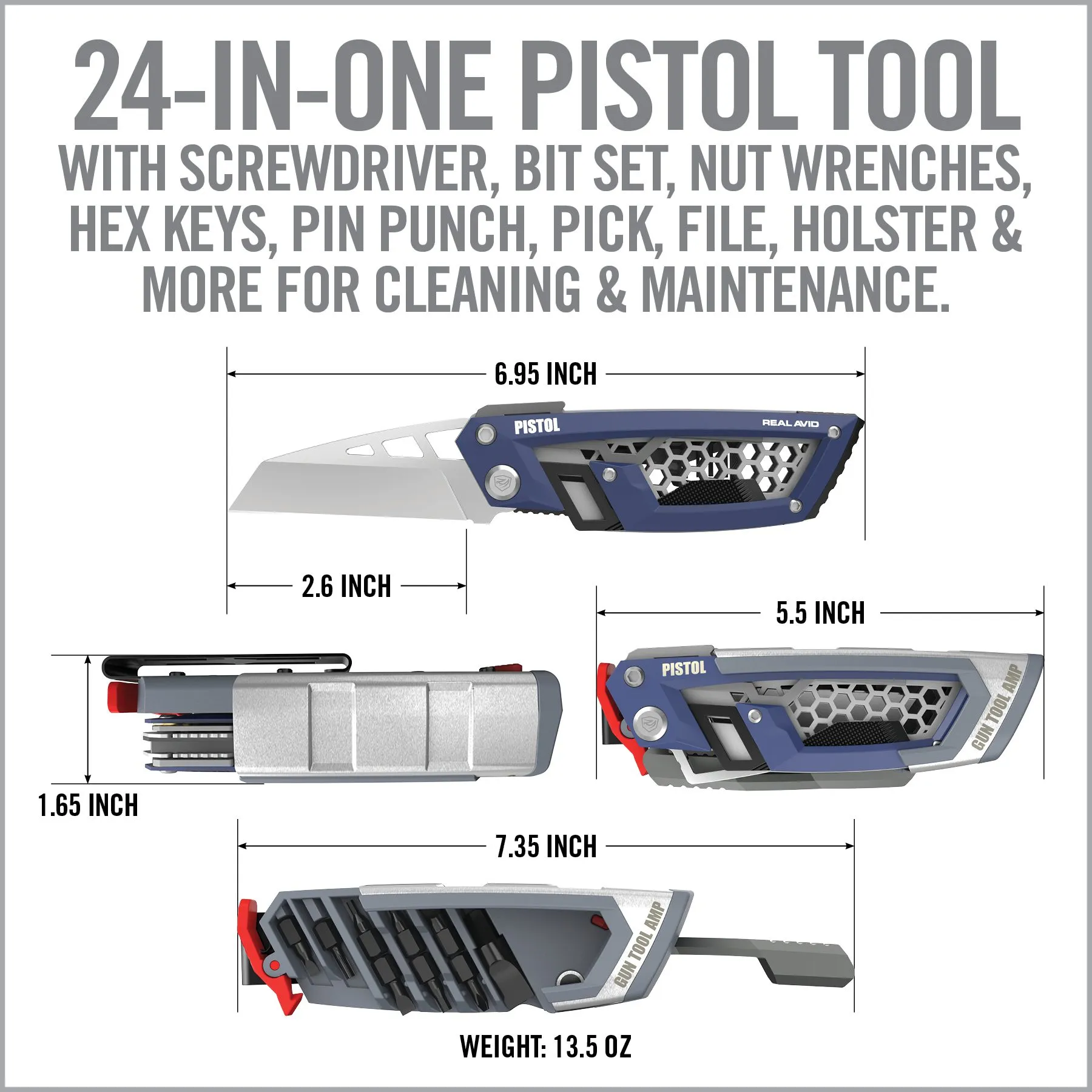 Gun Tool Amp® - Pistol