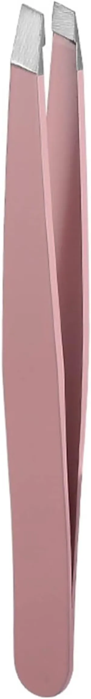 Hair Removal Tweezers 1Pc Hair Removal Tweezers Stainless Steel Eyebrow Tweezers Slanted Tip Point Harmless Accessories And Makeup Beauty Tools Tweezers(Onecolor) (Pink)