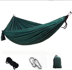 Hammock Outdoor Leisure Hammock 270x140cm Ultralight Breathable Garden Courtyard Portable Travel Hanging Swing Portable Hammock