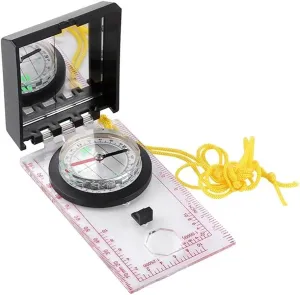 HBJWOV Multifunction Outdoor Survival Compass Hiking Camping Pocket Compass Handheld Equipment