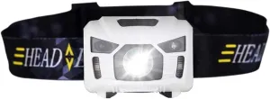Headlamp Body Motion Sensor Headlamp Induction USB Rechargeable Headlight 2 Switch Modes Head Flashlight Torch lamp (Emitting Color : Red) (White)