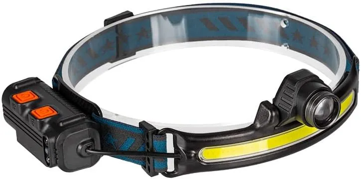 Headlamp Rechargeable, 270° Lighting Wide Beam & 1000 Lumens 6 Lighting Modes, Bright LED Torch, Motion Sensor Waterproof Headlamp for Outdoor Camping, Fishing, Hardhat