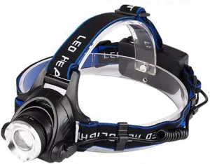 Headlamps Led Headlamp Zoomable Headlight Head Torch Flashlight Head Lamp by Battery for Fishing