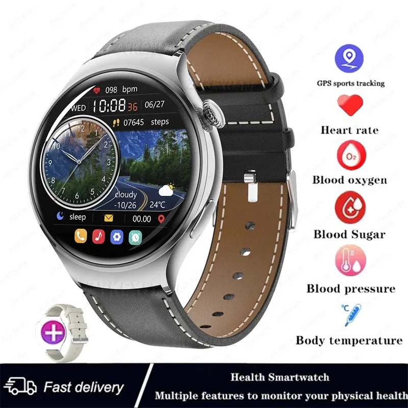 Health GT4 AMOLED Huawei IP68 360*360 Rate Monitor Watch Mini Women Smart For Smartwatch Waterproof NFC Screen 2024 Free returns Heart HD Smart design New