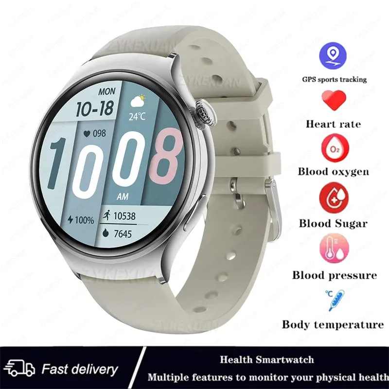Health GT4 AMOLED Huawei IP68 360*360 Rate Monitor Watch Mini Women Smart For Smartwatch Waterproof NFC Screen 2024 Free returns Heart HD Smart design New