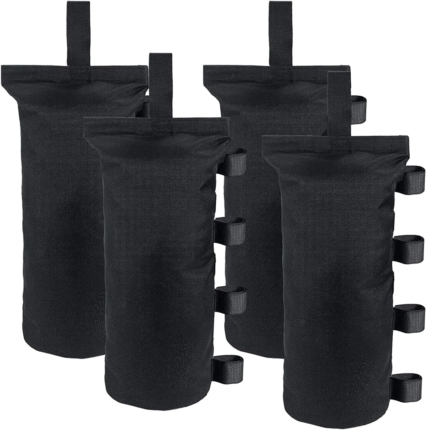 Heavy Duty Canopy Weight Bags(120LBS) for Pop up Canopy Tent, Canopy Weights Set of 4, Leg Weights Sand Bags for Instant Outdoor Sun Shelter Patio Umbrella(Without Sand)