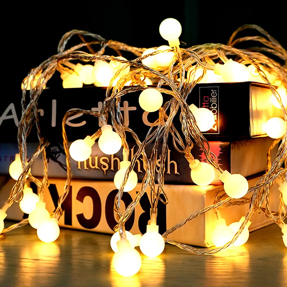 Hewolf LED Outdoor Bulb String Light