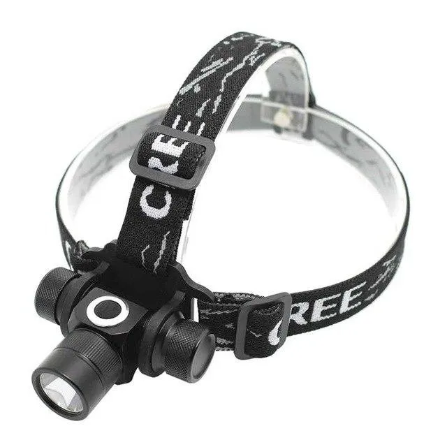 High Lumens Headlight Headlamp XM-L2 LED Lamp Flashlight Light L2 Headlamp 2 Modes Led Torch  AC/Car/USB Charger  18650 Battery