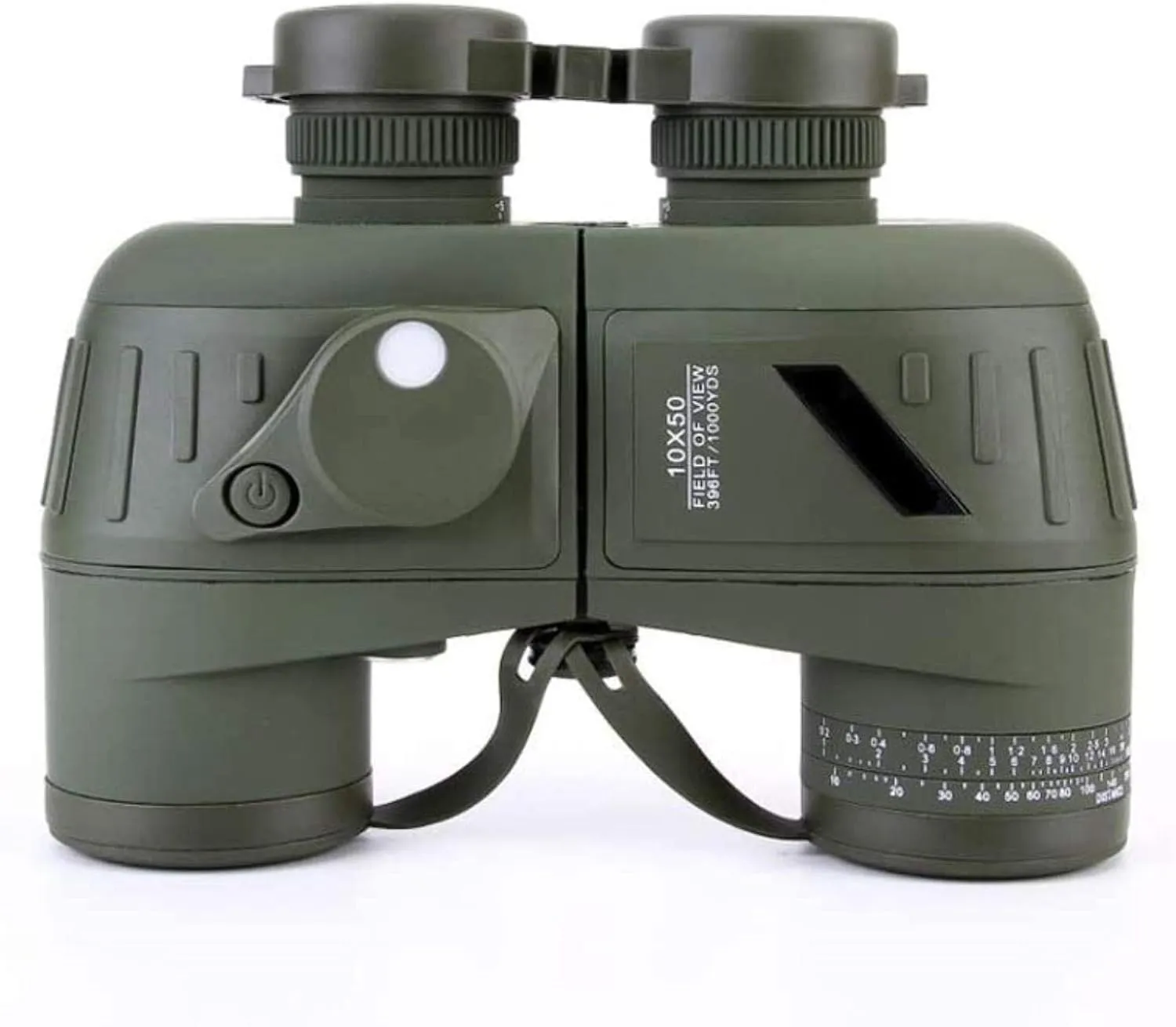 High Power Binoculars Spotting Scope Telescope,Monocular Telescope 10X50 Binoculars with Compass with Low Light Large Eyepiece Waterproof Binocular for High Power Easy Focus Telescope Monocular Teles