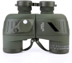 High Power Binoculars Spotting Scope Telescope,Monocular Telescope 10X50 Binoculars with Compass with Low Light Large Eyepiece Waterproof Binocular for High Power Easy Focus Telescope Monocular Teles