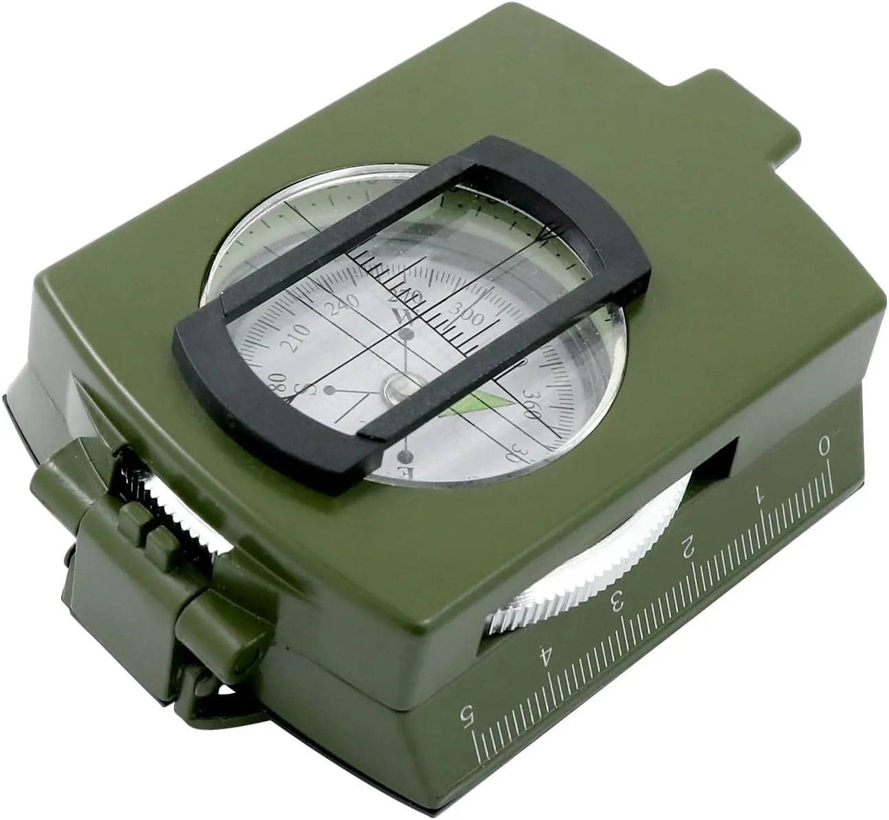 High Precision American Compass Army Green Compass North Compass Outdoor