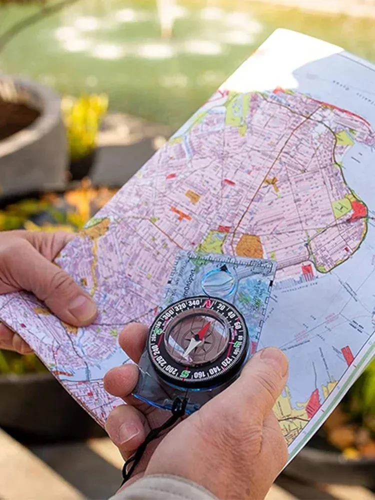 Hiking Backpack Directional Compass Outdoor Waterproof Professional Camping Compass Best Survival Gift For Map Reading