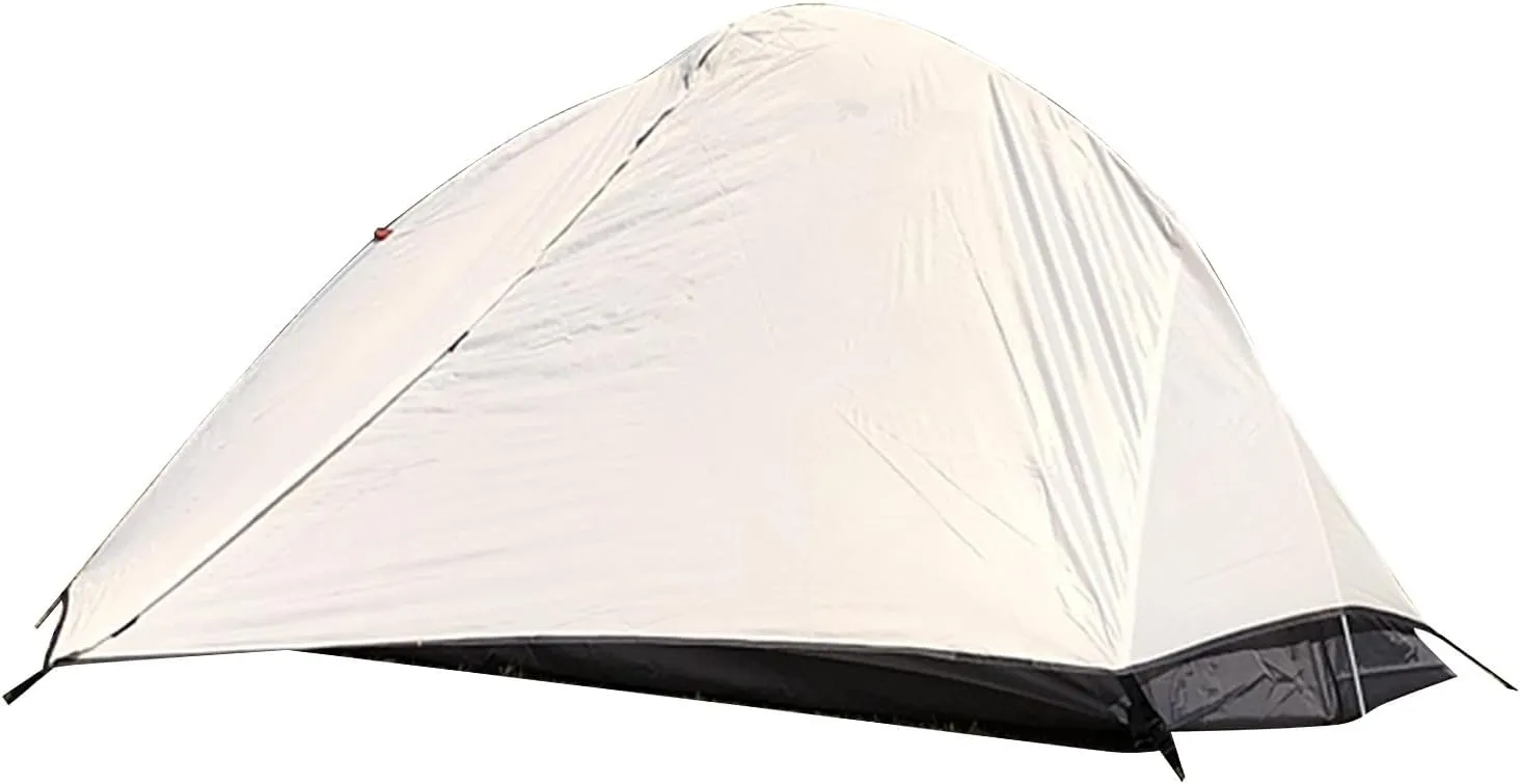 HXBER Ultralight Camping Tent 1 Person Aluminum Pole Outdoor Hiking Tent Waterproof Backpacking Tent
