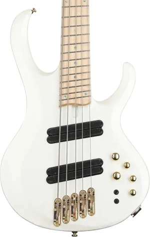 Ibanez BTB Bass Workshop Multi-scale 5-string Electric Bass - Pearl White Matte