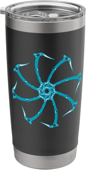 Ice Climbing Tool Spindle Stainless Steel Insulated Tumbler