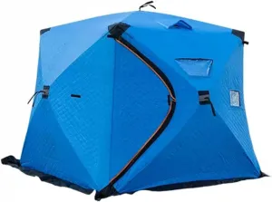 ice Fishing Tent ice Fishing shelter Insulated Cotton Windproof and Cold-Proof Ice Fishing Tent, Winter Outdoor Equipment(Color:2)
