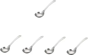 IMIKEYA 5pcs Rice Spoon Multi-use Kitchen Tool Smooth Handle Soup Spatula for Cooking (s)