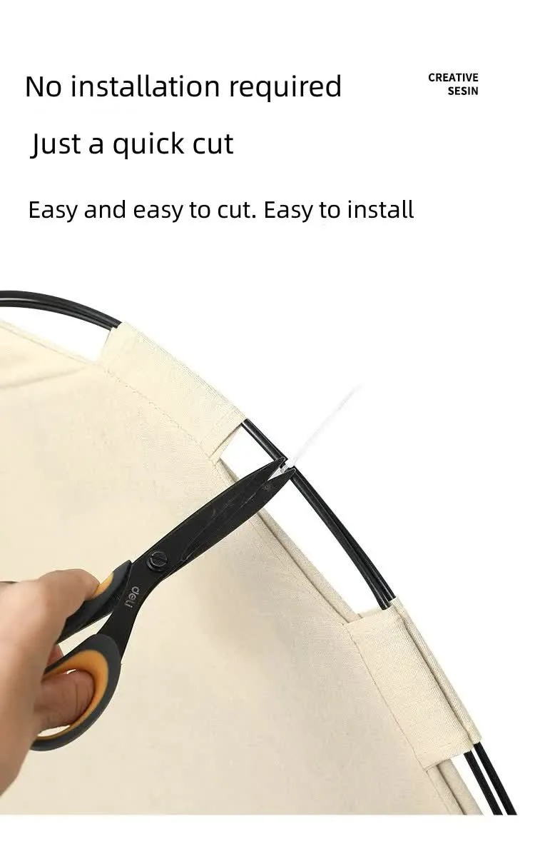 Impeccable House,Pet Outdoor Size: Small Shelter and Tent 40*40*37cm Power-efficient Dustproof -Windproof  Apricot, Pets, for M Cat