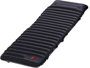 Inflating Air Mattress, Widen Sleeping Pad Splicing Inflatable Bed Beach Picnic Mat Camping Tent Air Cushion,Black