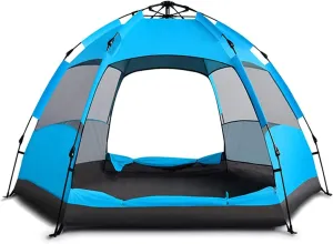 Instant Pop Up Tent Family Camping Tent 4-7 Person Portable Tent Automatic Tent Windproof for Camping Hiking Mountaineering