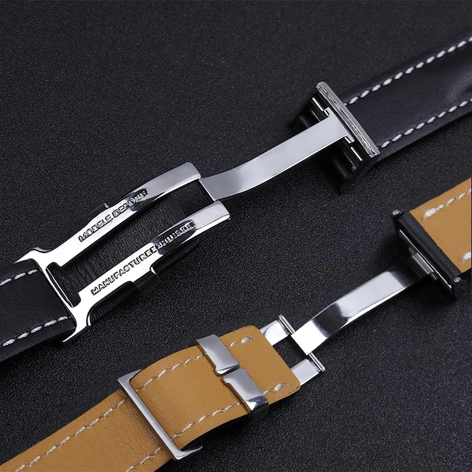 Italy Genuine Leather watch band for Breitling Premier B01 Colt Chronograph Avenger AVIATOR Strap