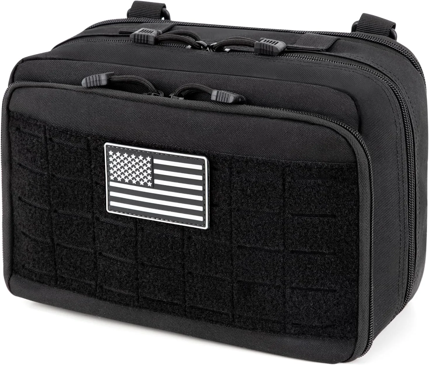 Jueachy Molle Large Tactical Pouch: EDC Pouch Medical Tool Pouches Expandable Admin Bag Accessories Organizer Utility Pack