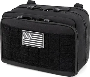 Jueachy Molle Large Tactical Pouch: EDC Pouch Medical Tool Pouches Expandable Admin Bag Accessories Organizer Utility Pack