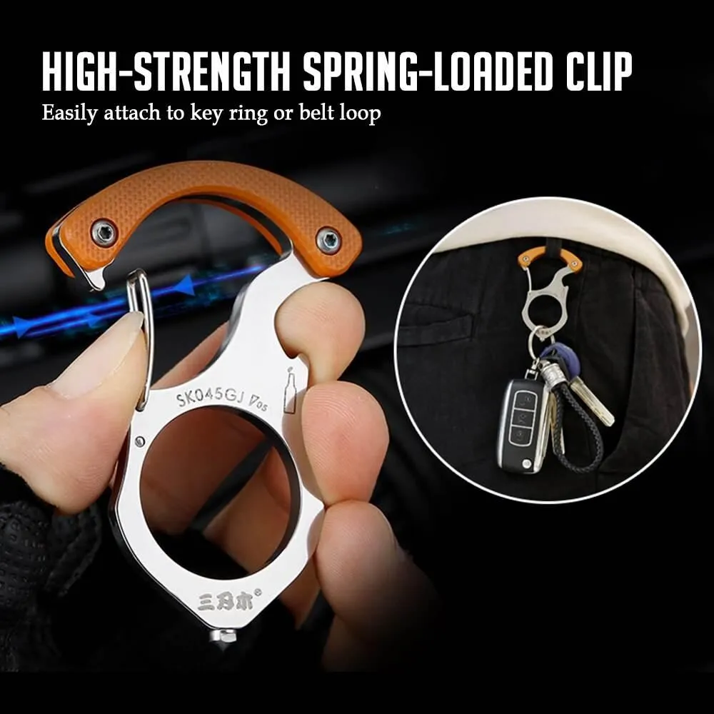 Keychain Multi-Tool - Versatile Adventure Accessory