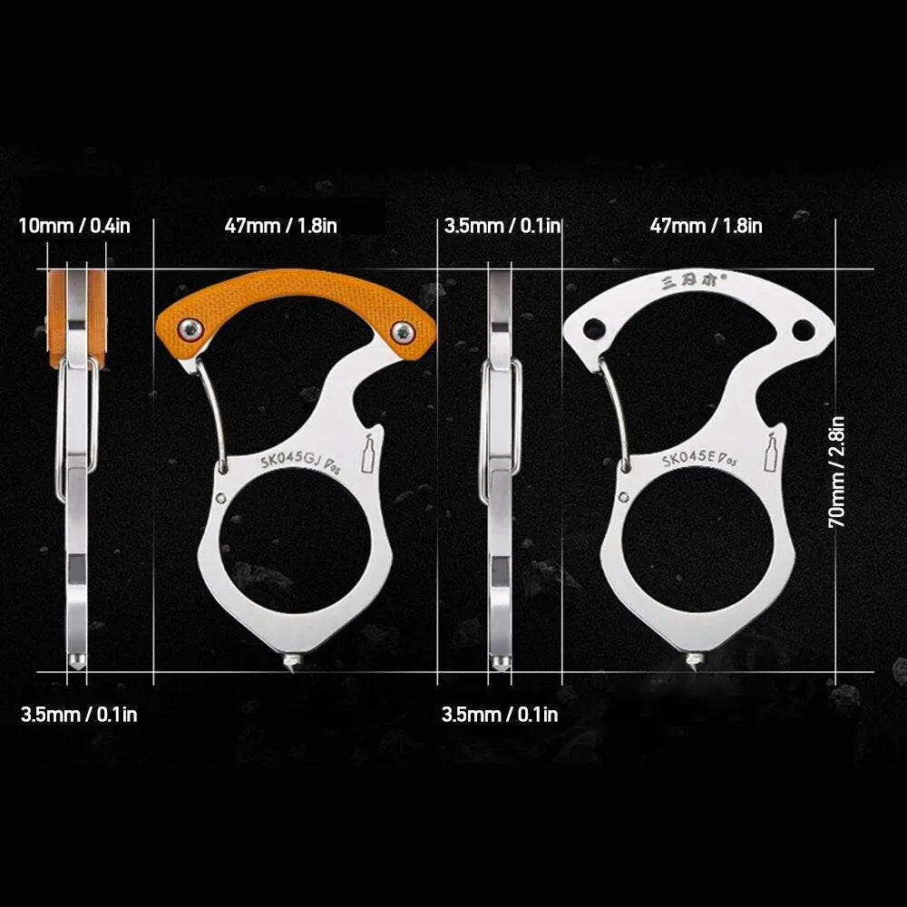 Keychain Multi-Tool - Versatile Adventure Accessory