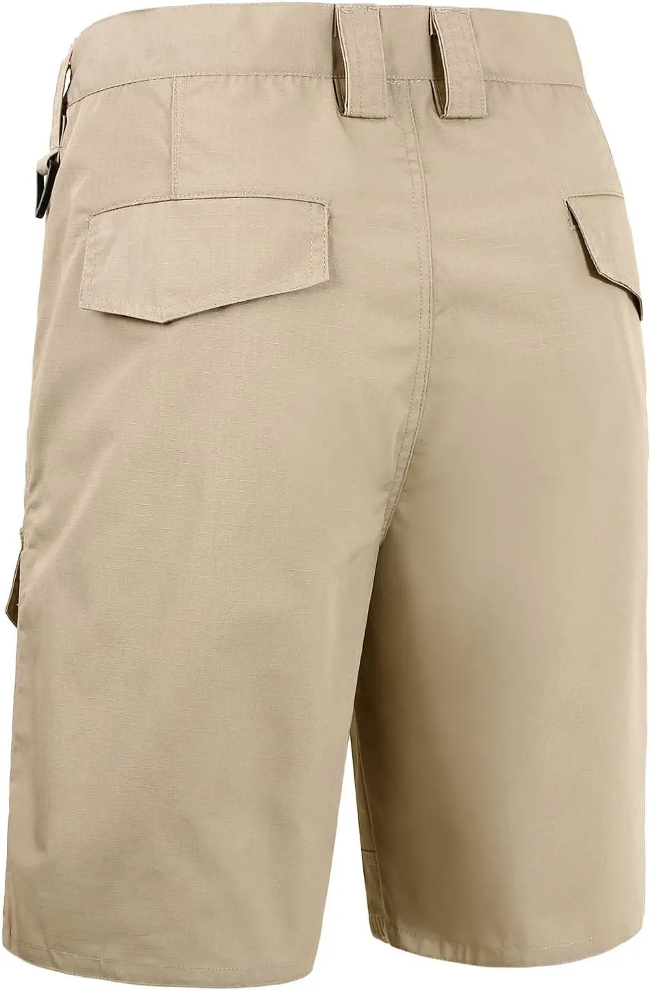 Khaki Shorts Men Fashion Outdoor Cotton Cargo Shorts Multi Pocket Buckle Zipper Tooling Short Trendy Clothes 2023